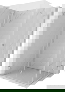 Mexen Lunar-F Cabină de duș Duo pliabilă 85 x 80 cm, transparentă, cromată - 836-085L-080P-01-00