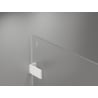 Mexen Lunar-F Duo cabină de duș pliabilă 70 x 70 cm, transparentă, albă - 836-070L-070P-20-00