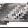 Mexen Lunar-F Duo cabină de duș pliabilă 85 x 70 cm, transparent, alb - 836-085L-070P-20-00