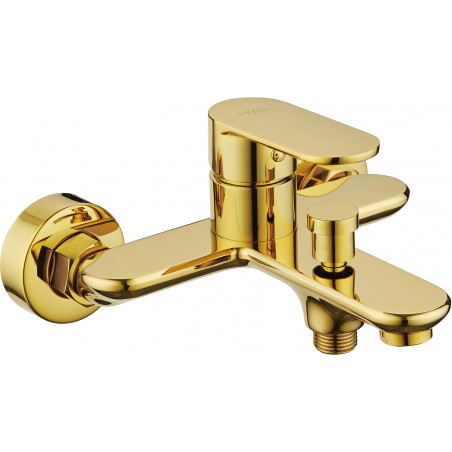 Mexen Milo baterie de baie, aurie - 71330-50