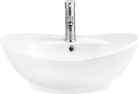 Mexen Kiara chiuvetă pe blat 59 x 40 cm, Albă - 21645900