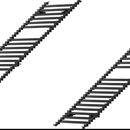 Mexen Ares oldalsó fürdőszobai radiátor 1200 x 400 mm, 442 W, fekete - W102-1200-400-00-70-S