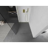 Mexen Kioto Walk-in zuhanyfal 60 x 200 cm, átlátszó 8 mm, arany - 800-060-101-50-00