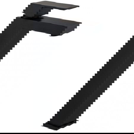 Mexen Cube baterie înaltă de chiuvetă, Neagră - 72910-70