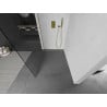 Mexen Kioto Walk-in zuhanyfal 120 x 200 cm, átlátszó 8 mm, arany - 800-120-101-50-00