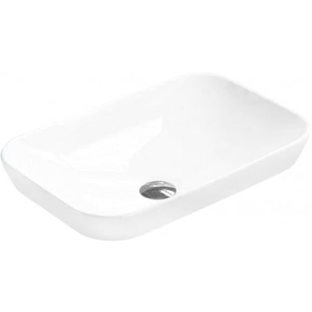 Mexen Nina chiuvetă încastrată în blat 51 x 33 cm, albă - 21665100