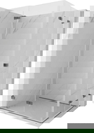 Mexen Lunar-F Duo cabină de duș pliantă 90 x 80 cm, transparent, gri pistol periat - 836-090L-080P-66-00