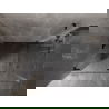 Mexen Lunar-F Duo cabină de duș pliabilă 80 x 70 cm, transparent, negru - 836-080L-070P-70-00