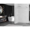 Mexen Kioto Walk-in zuhanyfal 90 x 200 cm, matt 8 mm, króm - 800-090-101-01-30