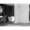 Mexen Kioto perete de duș Walk-in 100 x 200 cm, sablat 8 mm, crom - 800-100-101-01-30