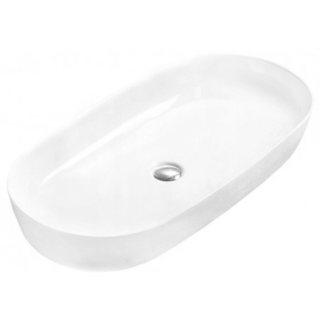 Mexen Suzana 81 x 41 cm-es, fehér pultra szerelhető mosdó - 21698100