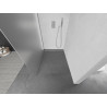 Mexen Kioto Walk-in zuhanyfal 110 x 200 cm, matt üveg 8 mm, króm - 800-110-101-01-30