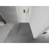 Mexen Kioto panou de duş Walk-in 70 x 200 cm, îngheţat 8 mm, auriu - 800-070-101-50-30