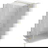 Mexen Lunar T cabină de duș cu deschidere dreaptă 135 x 90 cm, transparent, aurie - 834T-135-090-50-00-P