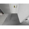 Mexen Kioto Walk-in zuhanyfal 100 x 200 cm, matt, 8 mm, arany - 800-100-101-50-30