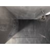 Cabină de duș rabatabilă stânga Mexen Lunar-F 95 x 80 cm, transparent, crom - 836-095-080-01-00-L