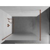 Mexen Kioto panou de duș Walk-in 100 x 200 cm, gheață 8 mm, aur roz - 800-100-101-60-30