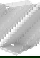 Mexen Lunar-F cabină de duș pliabilă stânga 80 x 70 cm, transparent, albă - 836-080-070-20-00-L