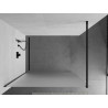 Mexen Kioto perete de duș Walk-in 120 x 200 cm, mat 8 mm, negru - 800-120-101-70-30