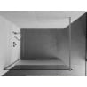 Mexen Kioto zuhanyfal Walk-in 100 x 200 cm, átlátszó/fagyott 8 mm, króm - 800-100-101-01-35