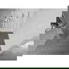 Mexen Kioto+ perete de duș cu raft și cuier 100 x 200 cm, Înghețat 8 mm, Crom - 800-100-121-01-30