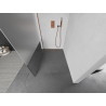 Mexen Kioto paravan de duș Walk-in 70 x 200 cm, transparent/mat 8 mm, aur roz - 800-070-101-60-35