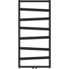 Mexen Zoom dekoratív fürdőszobai radiátor 1100 x 530 mm, 376 W, fekete - W130-1100-530-00-70