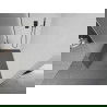 Mexen Kioto perete de duș 70 x 200 cm, transparent/Înghețat 8 mm, Neagră - 800-070-101-70-35