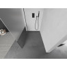 Mexen Kioto Panou de duș Walk-in 100 x 200 cm, transparent/satinat 8 mm, negru - 800-100-101-70-35