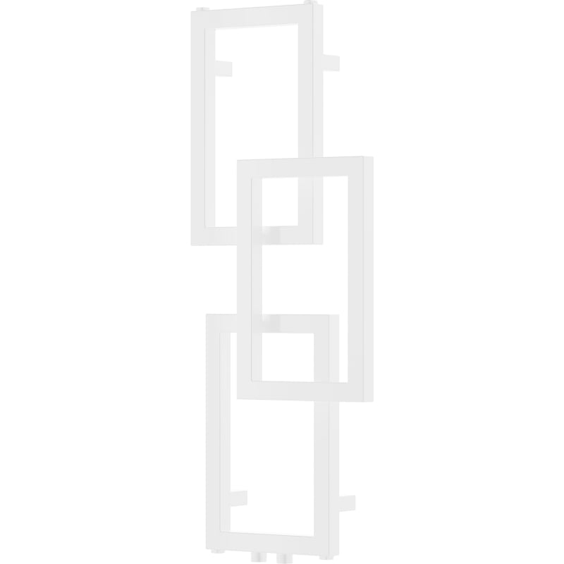 Mexen Grid dekoratív fürdőszobai radiátor 870 x 360 mm, 209 W, fehér - W215-0870-360-00-20