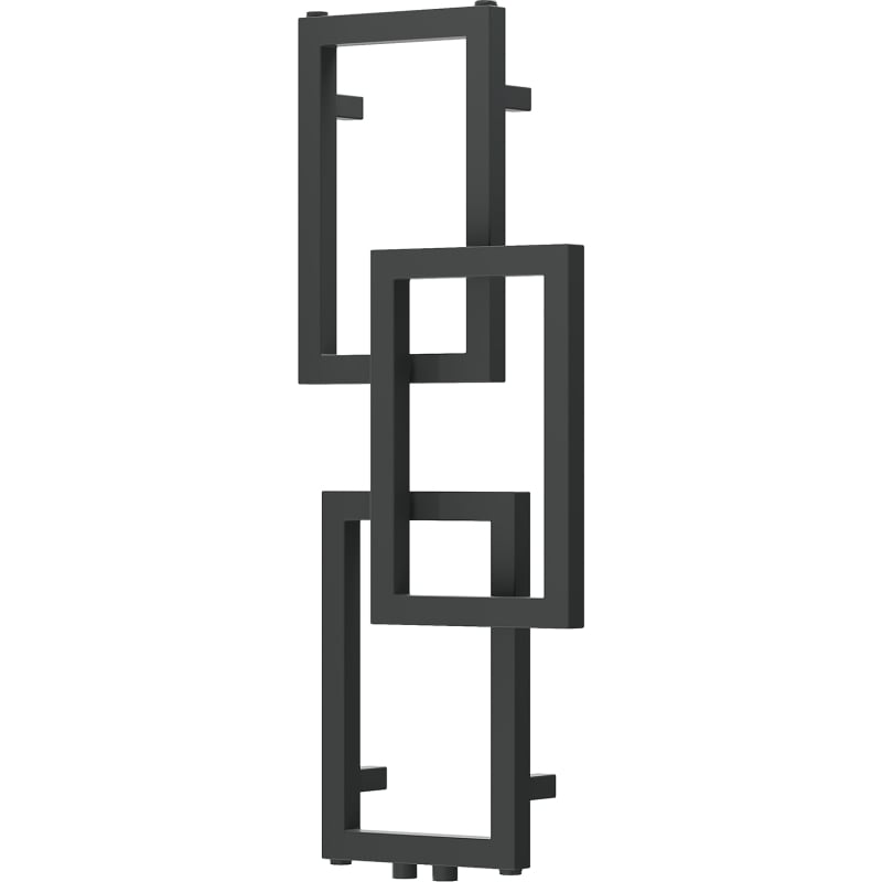 Mexen Grid dekoratív fürdőszobai radiátor 870 x 360 mm, 209 W, antracit - W215-0870-360-00-66