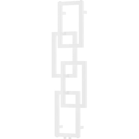 Mexen Grid dekoratív fürdőszobai radiátor 1115 x 360 mm, 279 W, fehér - W215-1115-360-00-20