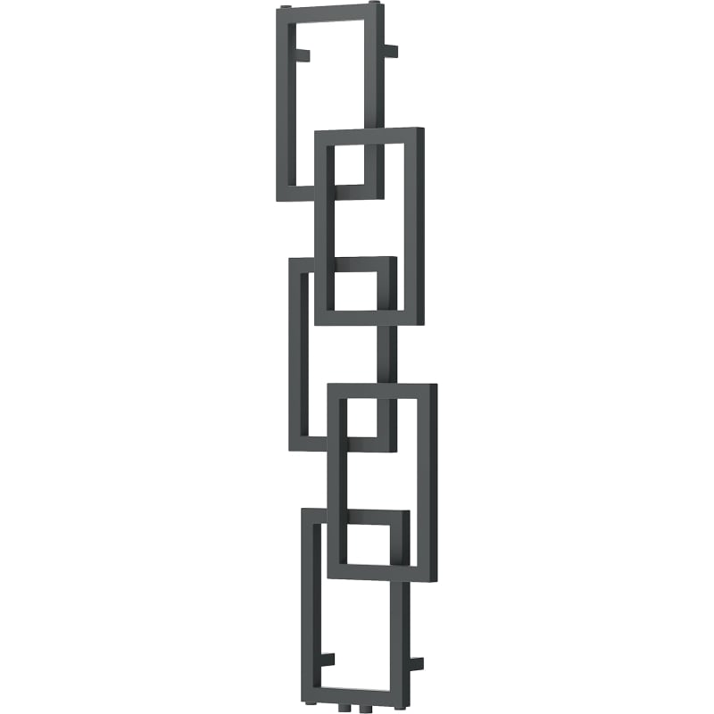Mexen Grid dekoratív fürdőszobai radiátor 1360 x 390 mm, 349 W, antracit - W215-1360-390-00-66