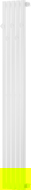 Radiator decorativ pentru baie Mexen Flux 1500 x 240 mm, 450 W, alb - W127-1500-240-00-20
