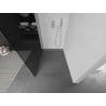 Mexen Kioto zuhanyfal Walk-in 100 x 200 cm, grafit 8 mm, króm - 800-100-101-01-40