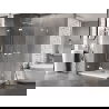 Mexen Lunar-F Duo cabină de duș pliabilă 95 x 85 cm, transparent, albă - 836-095L-085P-20-00