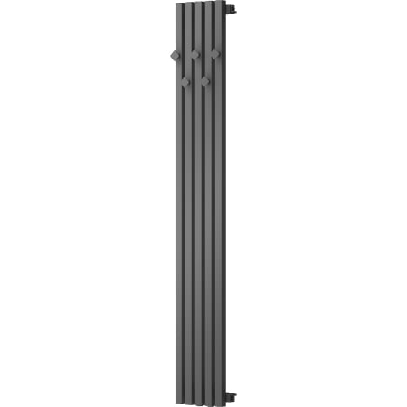 Mexen Flux radiator decorativ de baie 1500 x 240 mm, 450 W, antracit - W127-1500-240-00-66