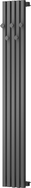 Mexen Flux radiator de baie decorativ 1500 x 240 mm, 450 W, antracit - W127-1500-240-00-66