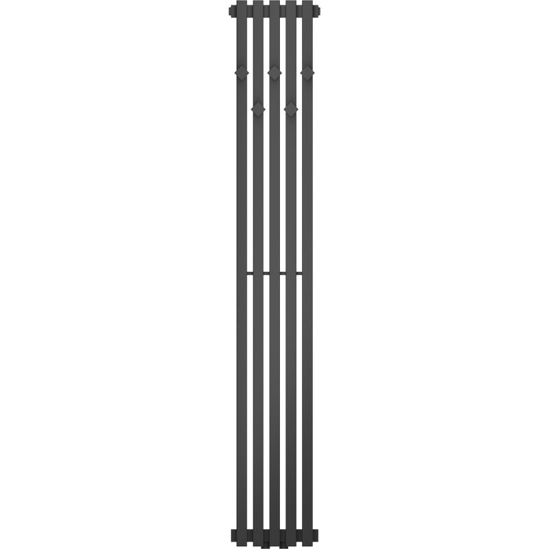Mexen Flux radiator decorativ de baie 1500 x 240 mm, 450 W, antracit - W127-1500-240-00-66