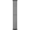 Mexen Flux dekoratív fürdőszobai radiátor 1500 x 240 mm, 450 W, antracit - W127-1500-240-00-66