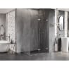 Mexen Lunar-F cabină de duș pliabilă dreapta 100 x 80 cm, transparent, crom - 836-100-080-01-00-P