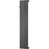 Mexen Flux dekoratív fürdőszobai radiátor 1500 x 360 mm, 630 W, antracit - W127-1500-360-00-66