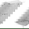Mexen Lunar-F Duo cabină de duș pliabilă 95 x 75 cm, transparent, gri armă periat - 836-095L-075P-66-00