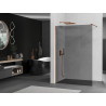 Mexen Kioto Pereți de duș Walk-in 120 x 200 cm, grafit 8 mm, aur roz - 800-120-101-60-40
