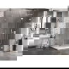 Mexen Lunar-F cabină de duș pliabilă dreapta 85 x 80 cm, transparent, albă - 836-085-080-20-00-P