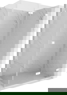 Mexen Lunar-F cabină de duș pliabilă dreapta 90 x 80 cm, transparentă, albă - 836-090-080-20-00-P