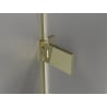 Mexen Lunar-F cabină de duș pliată dreapta 80 x 80 cm, transparent, auriu - 836-080-080-50-00-P