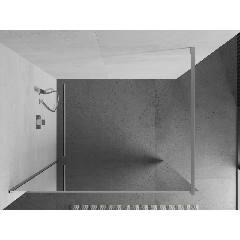 Mexen Kioto Walk-in zuhanyfal, 120 x 200 cm, tükör 8 mm, króm - 800-120-101-01-50