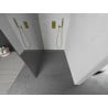 Mexen Kioto panou de duș Walk-in 80 x 200 cm, oglindă 8 mm, auriu - 800-080-101-50-50
