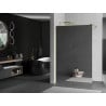 Mexen Kioto zuhanyfal 100 x 200 cm, Tükör 8 mm, Arany - 800-100-101-50-50
